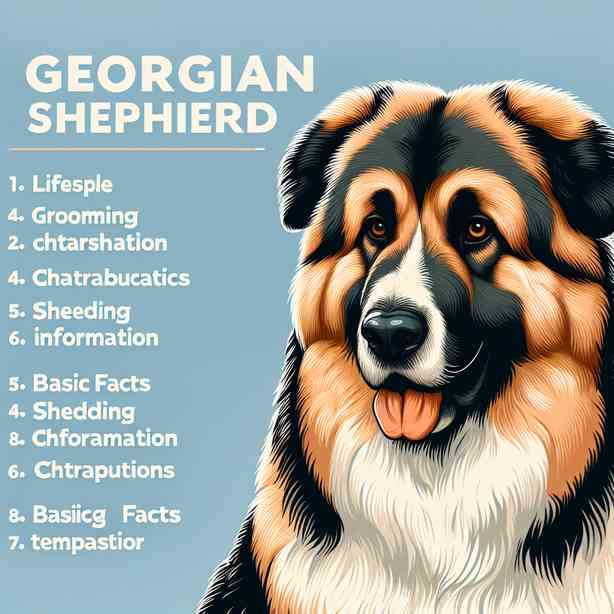 그루지안 셰퍼드 도그(Georgian Shepherd Dog) 수명 양육팁 특징 털빠짐 기본정보 성격 알아보기.