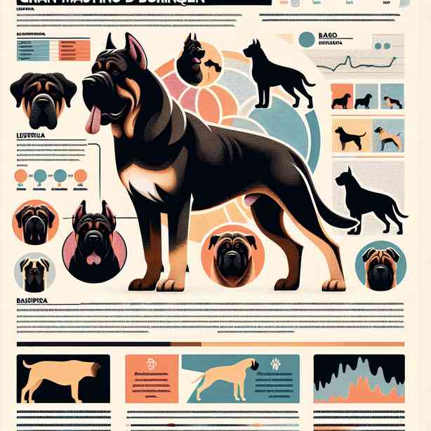 그랑 마스팅 드 보링켄(Gran Mastín de Borínquen) 수명 양육팁 성격 특징 털빠짐 기본정보 알아보기.