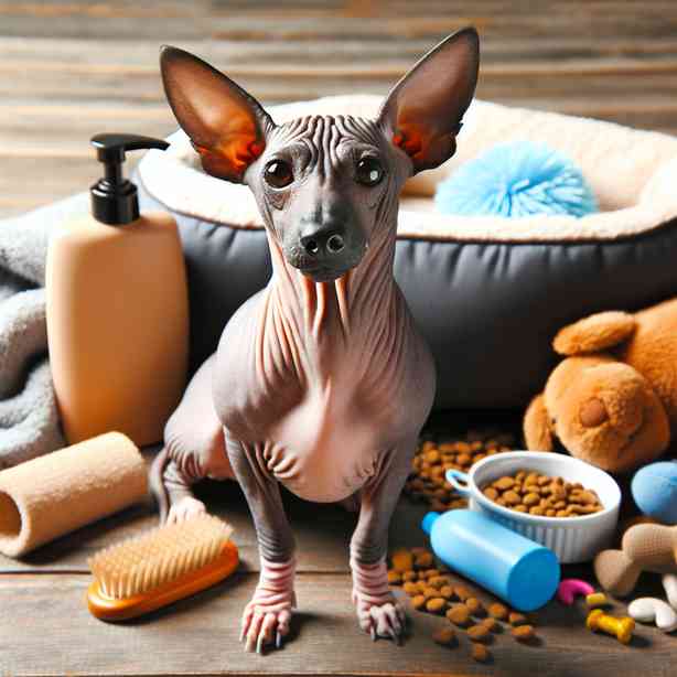 멕시칸 헤어리스 도그(Mexican Hairless Dog) 성격 양육팁 털빠짐 수명 기본정보 특징 알아보기.