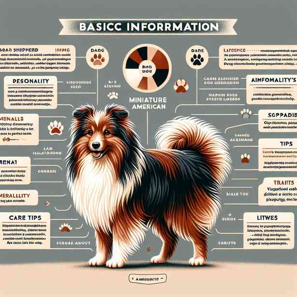 미니어처 아메리칸 셰퍼드(Miniature American Shepherd) 성격 양육팁 털빠짐 수명 특징 기본정보 알아봅시다.