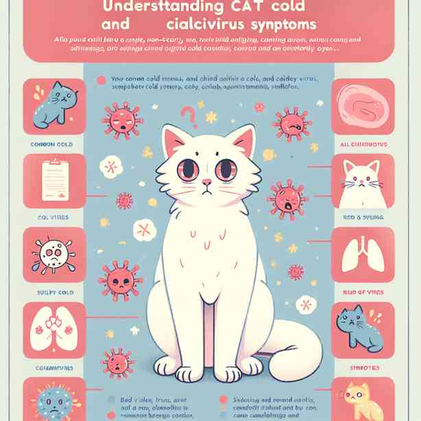 고양이 감기와 칼리시바이러스, 증상과 질병 이해하기 고양이 감기와 칼리시바이러스, 증상과 질병 이해하기
