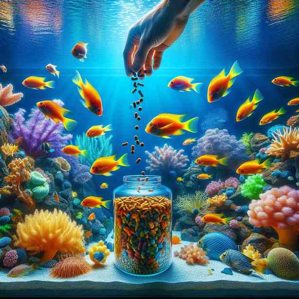 아쿠아리움 물고기 안시 롱핀의 먹이와 관리법 아쿠아리움 물고기 안시 롱핀의 먹이와 관리법