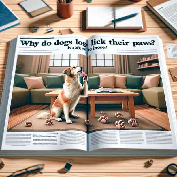 강아지의 발을 핥는 이유, 방치해도 괜찮을까? 강아지의 발을 핥는 이유, 방치해도 괜찮을까?