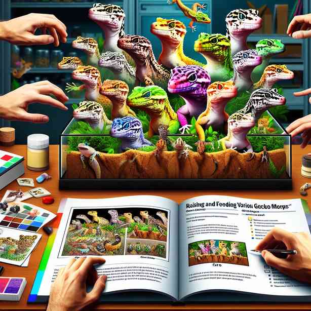 다양한 가고일 게코 모프의 기르기와 식사법 다양한 가고일 게코 모프의 기르기와 식사법