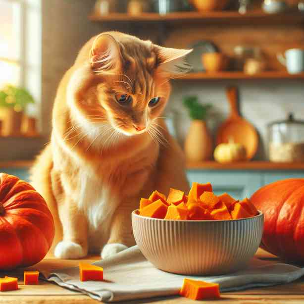 고양이의 장 건강, 단호박 간식 적절한 선택일까? 고양이의 장 건강, 단호박 간식 적절한 선택일까?