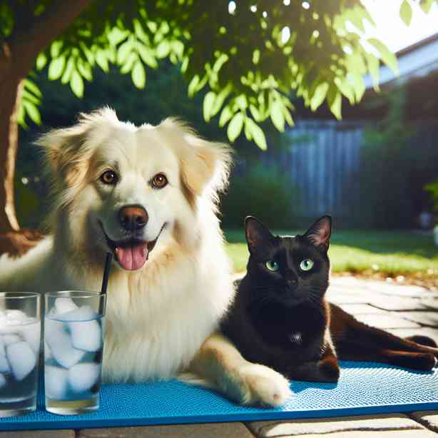 여름에 반려동물의 시원함을 지켜주는 쿨매트 여름에 반려동물의 시원함을 지켜주는 쿨매트