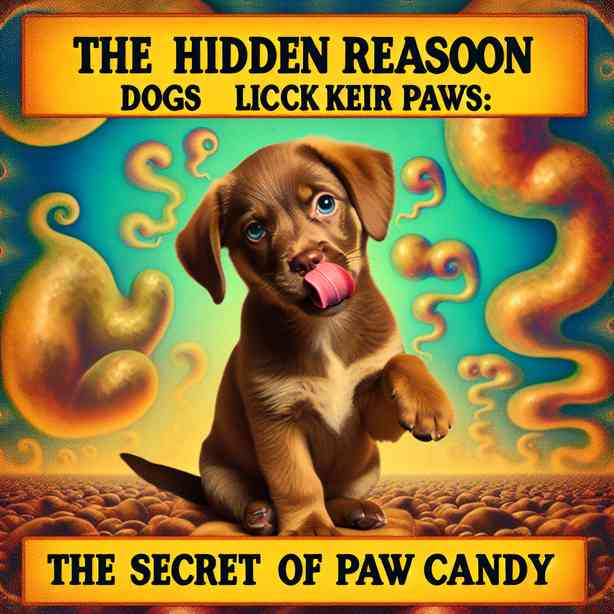 강아지가 발을 핥는 숨겨진 이유, 발사탕의 비밀 강아지가 발을 핥는 숨겨진 이유, 발사탕의 비밀