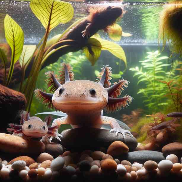 멕시코의 아홀로틀과 우파루파 도룡룡 기르기 멕시코의 아홀로틀과 우파루파 도룡룡 기르기