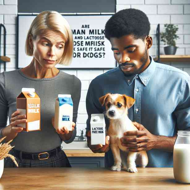 사람 우유와 락토프리 우유, 강아지에게 안전할까 사람 우유와 락토프리 우유, 강아지에게 안전할까