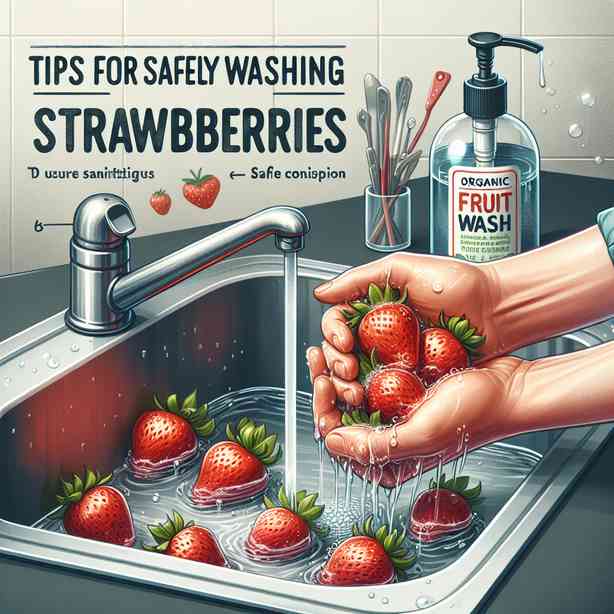 안전한 딸기 세척 유용한 팁을 확인하세요 안전한 딸기 세척 유용한 팁을 확인하세요