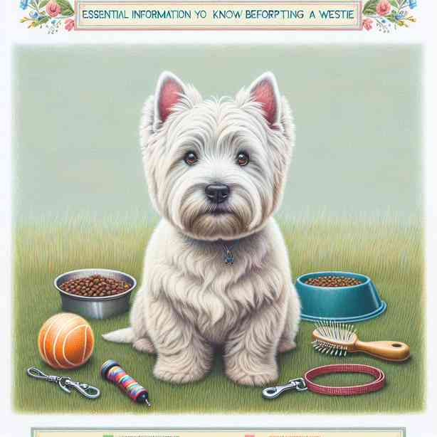 웨스티 화이트테리어 입양 전 알아야 할 필수 정보 웨스티 화이트테리어 입양 전 알아야 할 필수 정보
