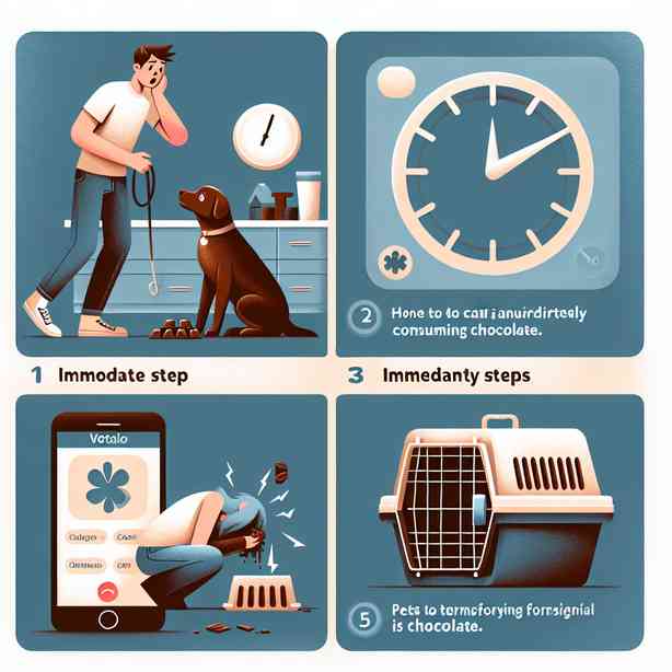 초콜릿을 먹은 반려동물, 즉각적인 대처 방법 초콜릿을 먹은 반려동물, 즉각적인 대처 방법