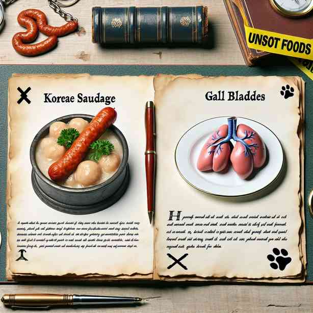 순대와 간 허파, 강아지가 피해야 할 음식들 순대와 간 허파, 강아지가 피해야 할 음식들