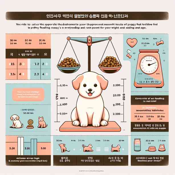 강아지 사료량 계산법 2개월부터 4개월까지 가이드 강아지 사료량 계산법 2개월부터 4개월까지 가이드