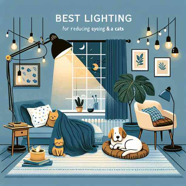 강아지와 고양이의 눈 피로를 없애는 조명 팁 강아지와 고양이의 눈 피로를 없애는 조명 팁