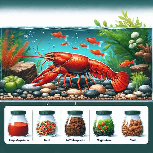 레드가재 기르기, 민물가재 먹이 선택 요령 레드가재 기르기, 민물가재 먹이 선택 요령