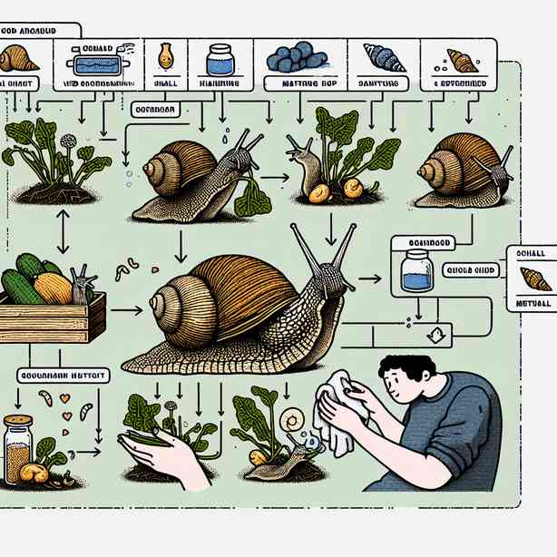 야생 달팽이 사육법 사료, 짝짓기 및 껍질 관리 야생 달팽이 사육법 사료, 짝짓기 및 껍질 관리