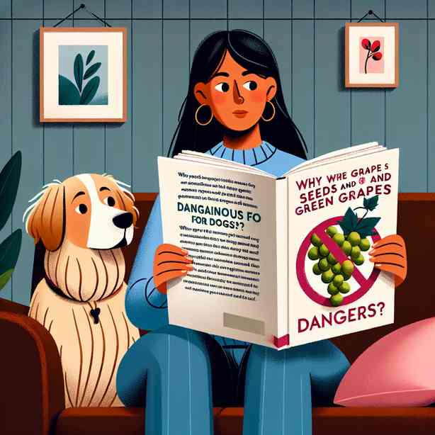 애완견에게 포도 씨와 청포도가 위험한 이유는? 애완견에게 포도 씨와 청포도가 위험한 이유는?