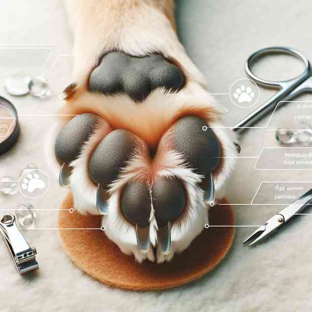 강아지의 발바닥과 며느리발톱 관리 요령 강아지의 발바닥과 며느리발톱 관리 요령