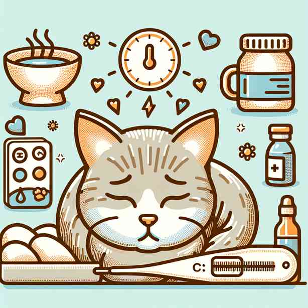 체온 상승시 고양이에게 나타나는 증상과 대처 방법 체온 상승시 고양이에게 나타나는 증상과 대처 방법