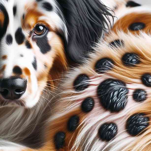 강아지의 피부, 검은 반점의 원인은 무엇인가요 강아지의 피부, 검은 반점의 원인은 무엇인가요